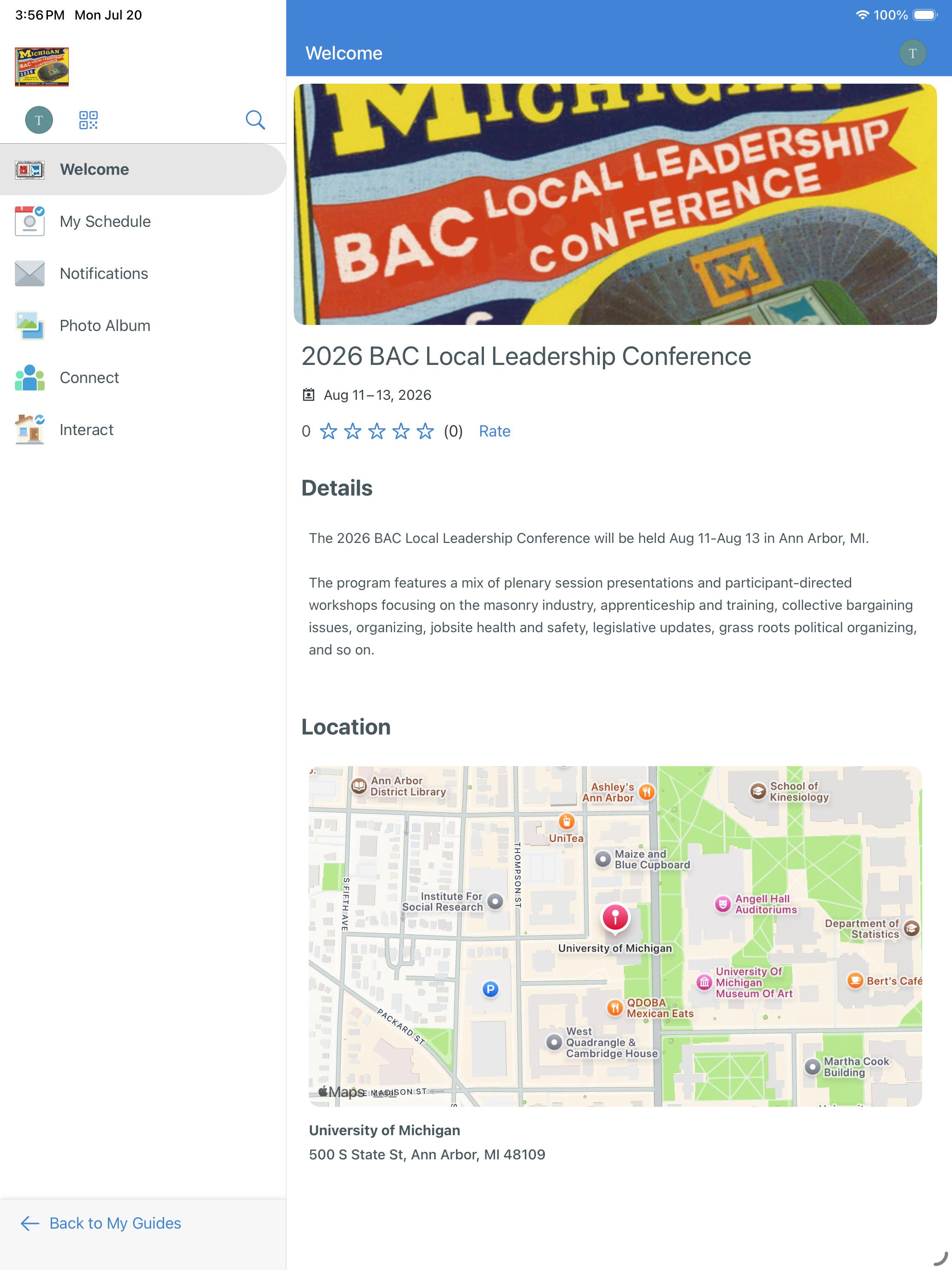 BAC Meetings screenshot 4