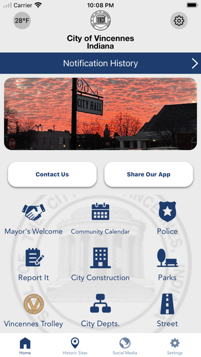 City Of Vincennes IN Screenshot