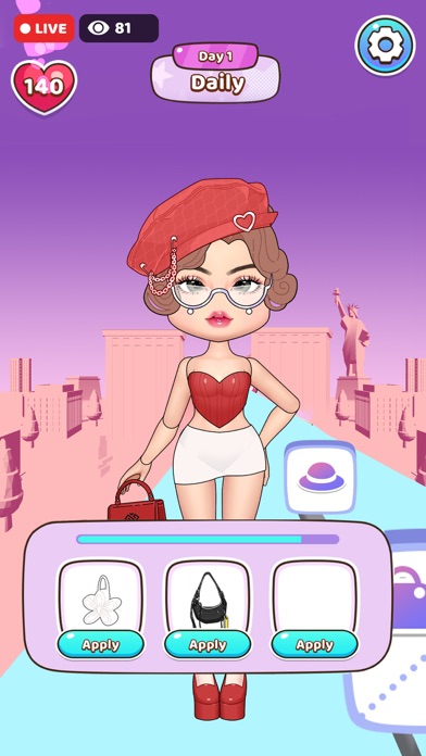 Fashion Battle: Dress Up Queen Screenshot