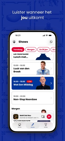 Radio Noordzee iPhone screenshot 5