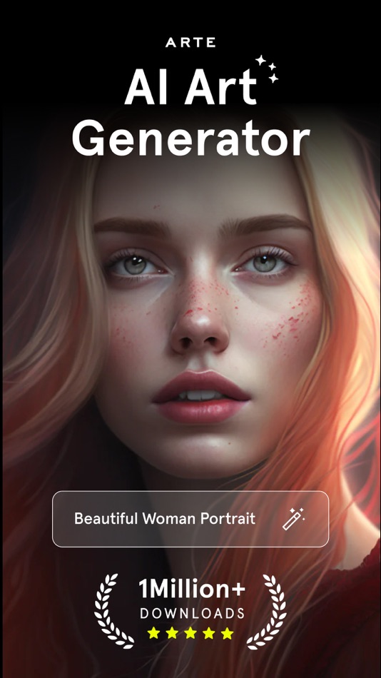 #1. The AI Art Generator, a.i ARTE (iOS) 由: APP ORIGINS STUDIO YAZILIM ANONIM SIRKETI