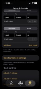 Pocket Poker Clock screenshot