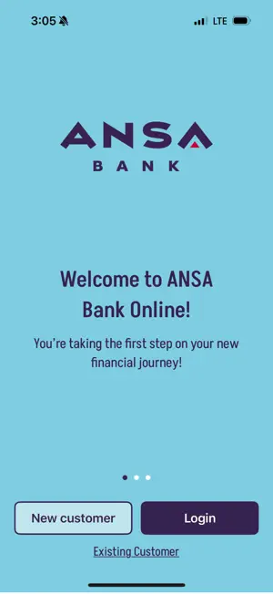 ANSA Bank Mobile screenshot 1