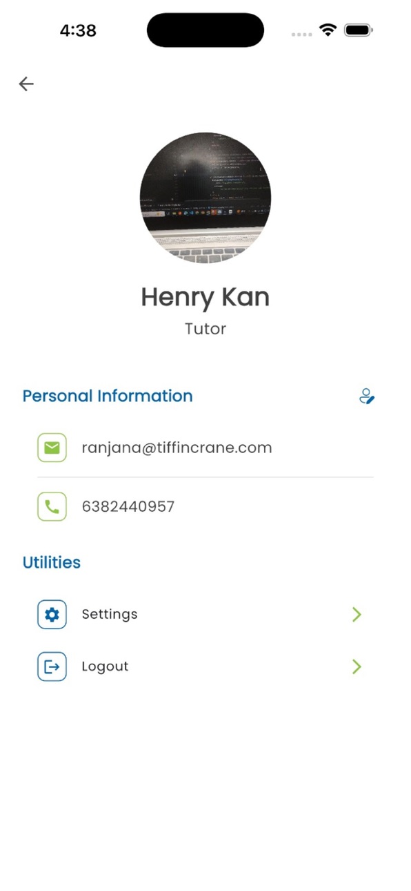 iPhone screenshot