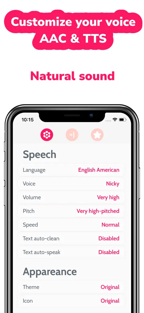 AAC Text to Speech TTS Dinata - Utilities App | MWM