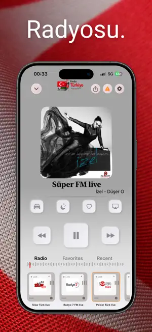 Türkçe Radyo Canlı FM Dinle screenshot 2