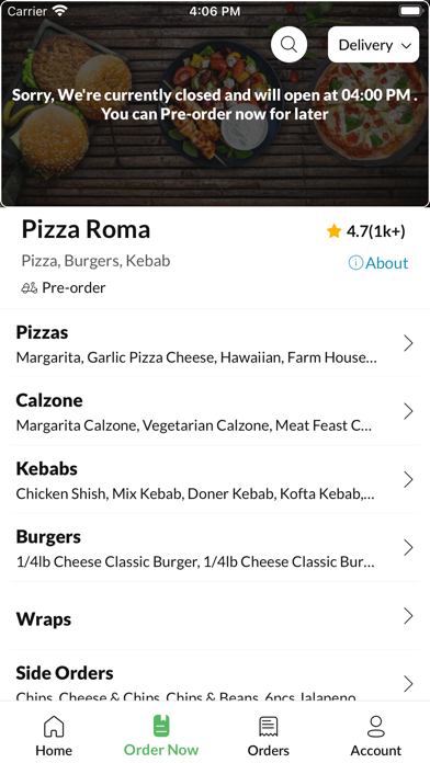 Pizza Roma Pembroke Dock Screenshot