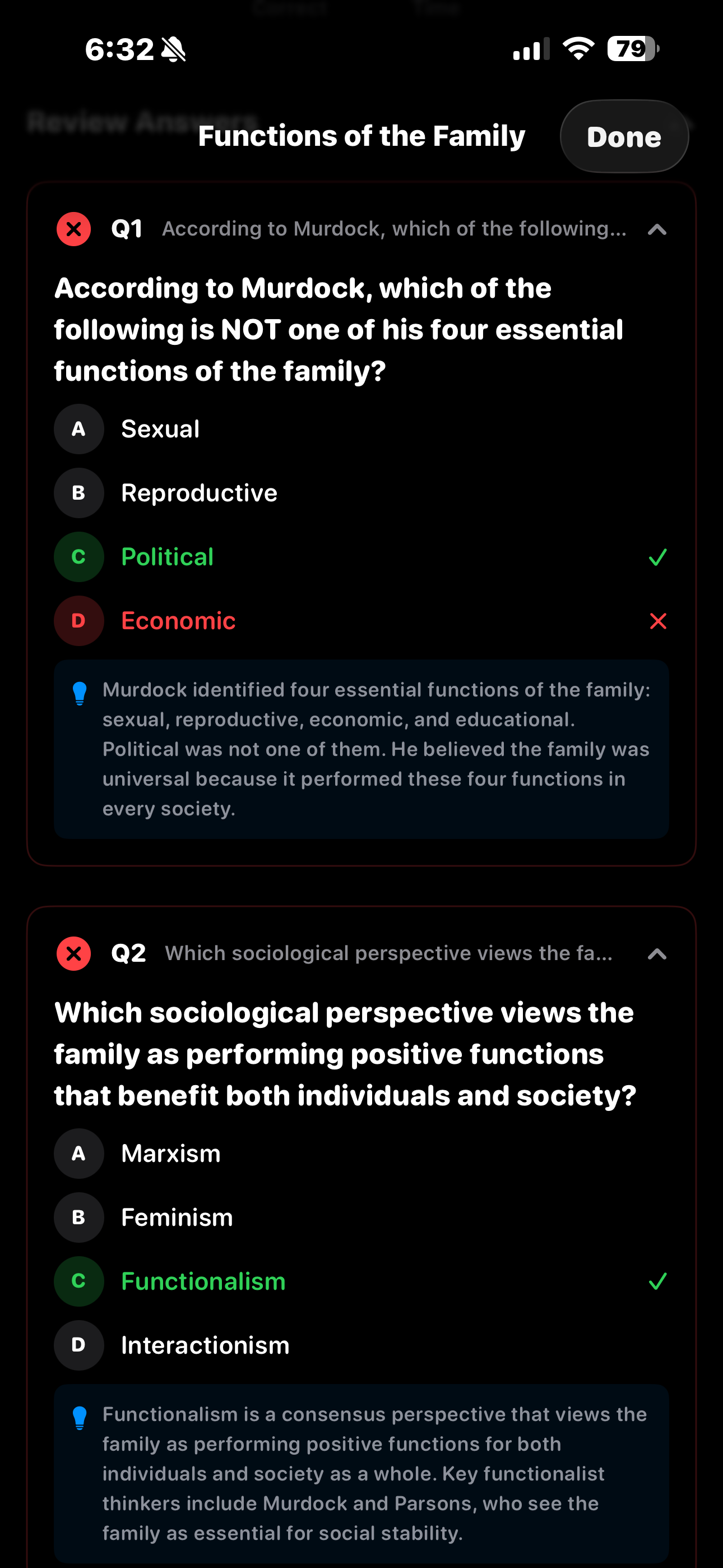 GCSE Sociology Quiz