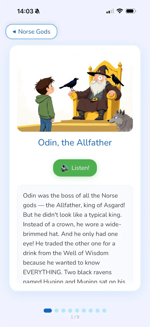 Screenshot #3 pour Histoire Enfants - Vikings