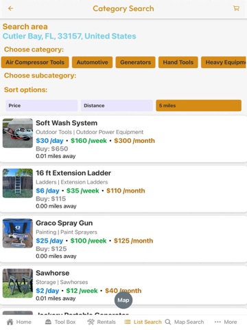 ToolBevy iPad screenshot