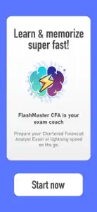 FlashMaster CFA Exam 2024 screenshot #5 for iPhone