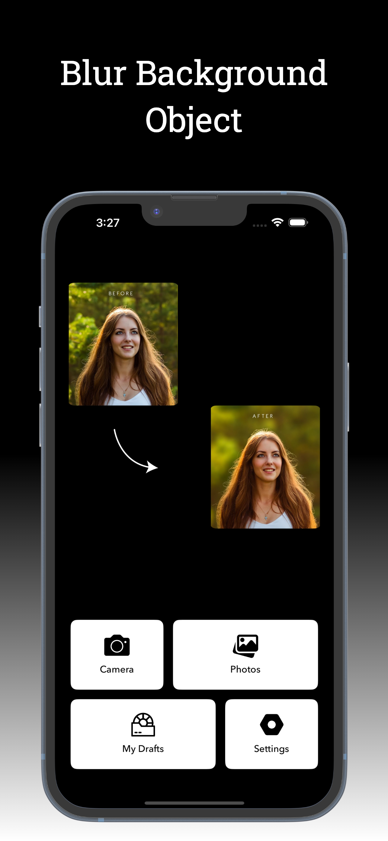 Blur Photo Editor - Point Blur