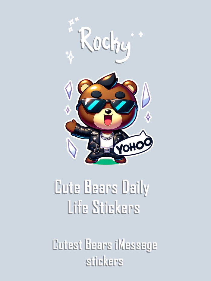 Rocky, Expressive Stickers
