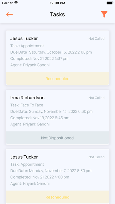 Expert Agent CRM Screenshot
