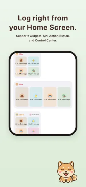 Nikukyu Log - Family Pet Care screenshot 4