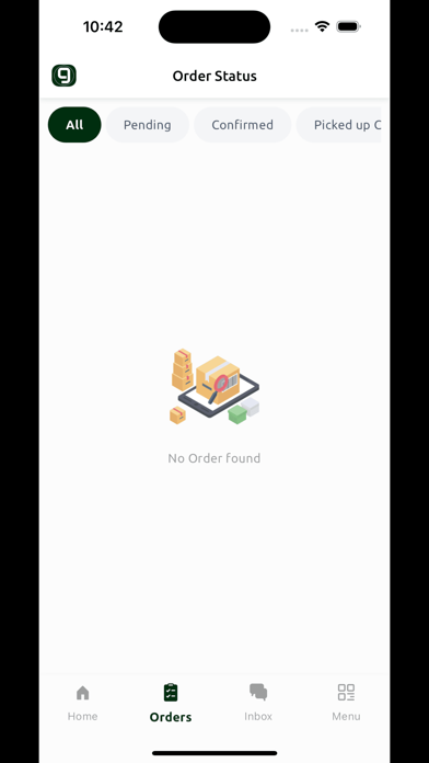 Screenshot 1 of Gojo Seller App