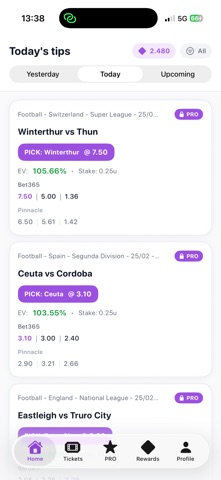 Super Tips EV+ Screenshot 2 of 3