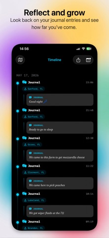 Jourlit iPhone screenshot