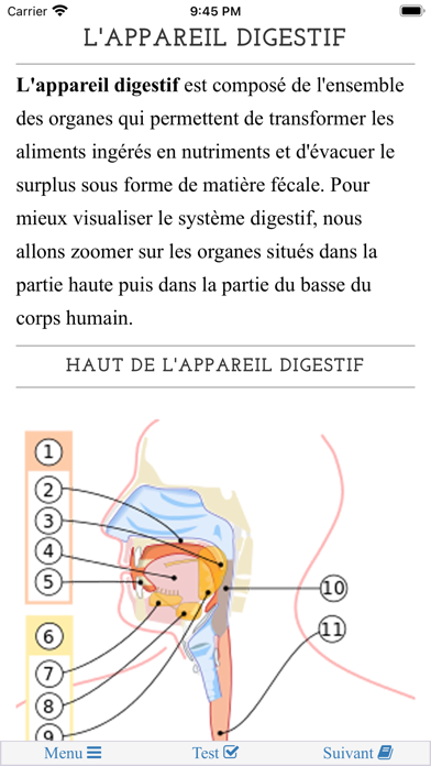 Biologie humaine Screenshot