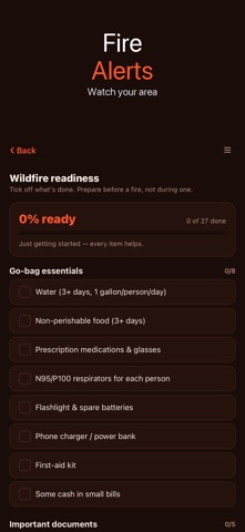 Wildfire Map & Smoke Tracker Screenshot 3 of 3