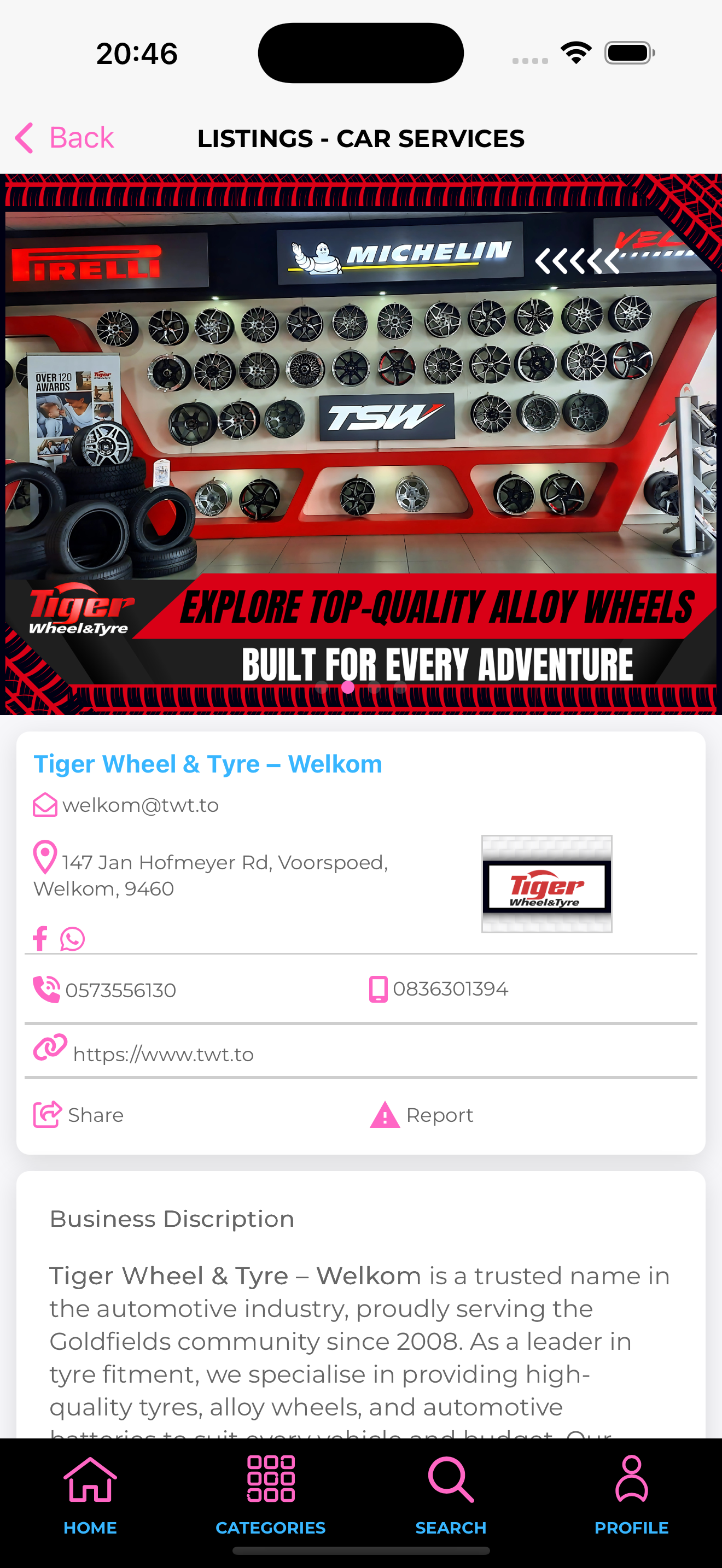 WelkomBiz Business Directory screenshot 7