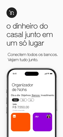 Noh: Conta conjunta e cartão screenshot