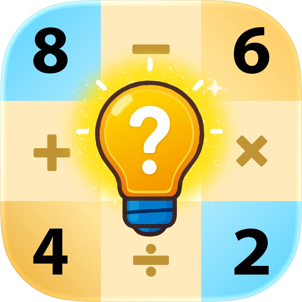 Apple App Store cover for Math Crossword - Number Puzzle