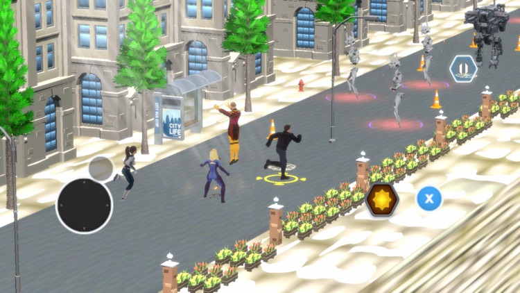 Superhero Team power games screenshot-3