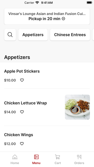 App screenshot