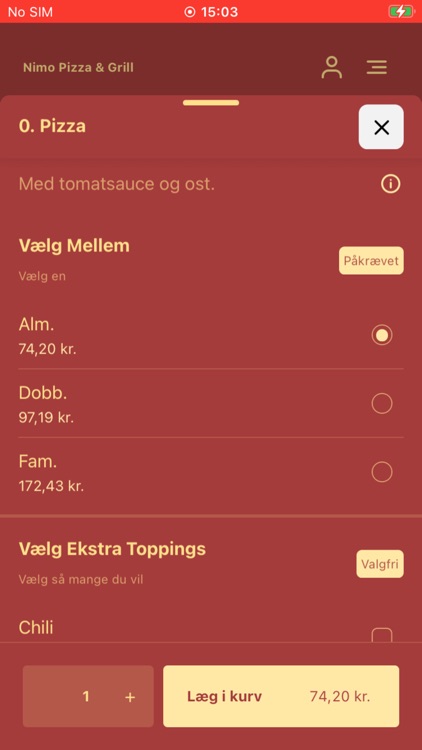 Nimo Pizza & Grill screenshot-3