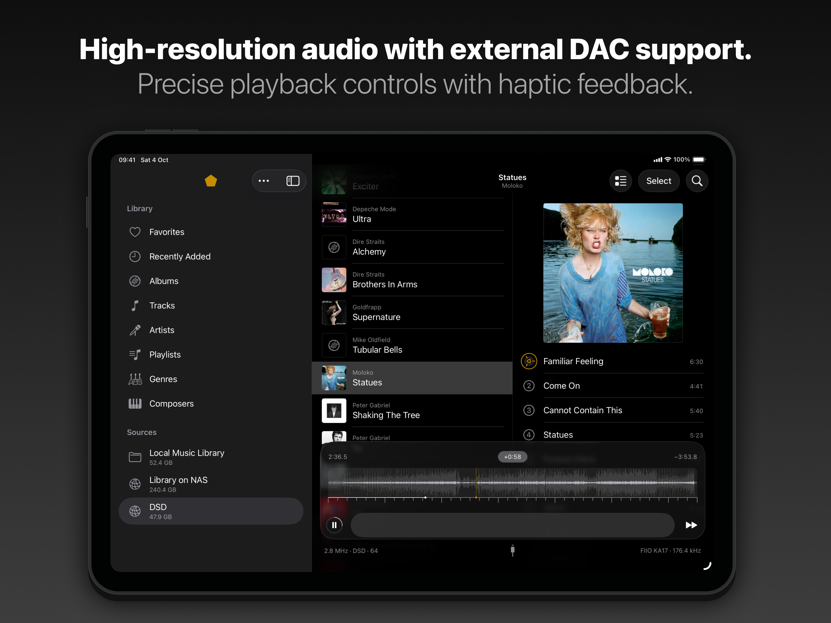 Pentaton: HiFi Audio Player screenshot 13