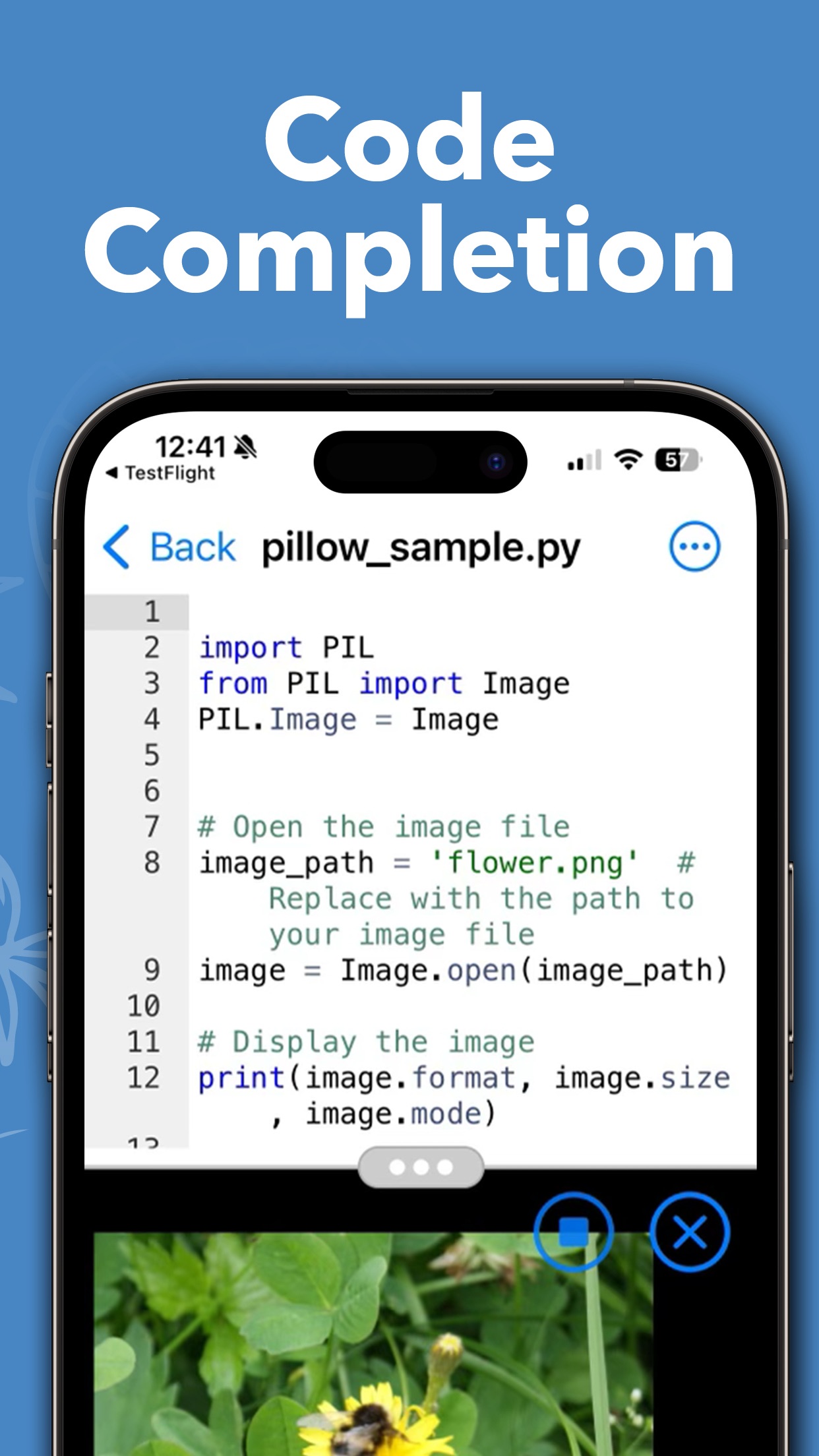 Python Editor App screenshot 2