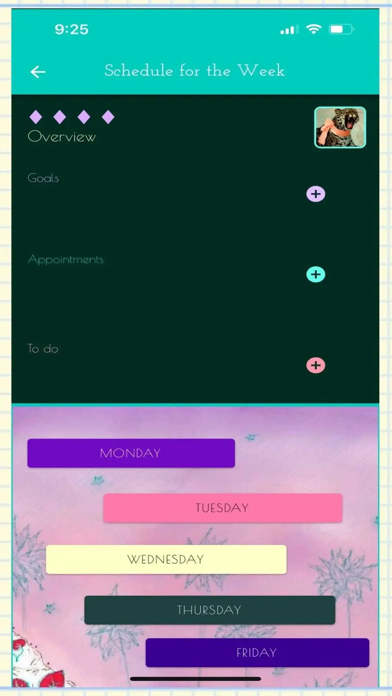 Cocoon Organiser Screenshot