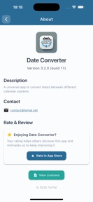 Date Converter: Calendars screenshot
