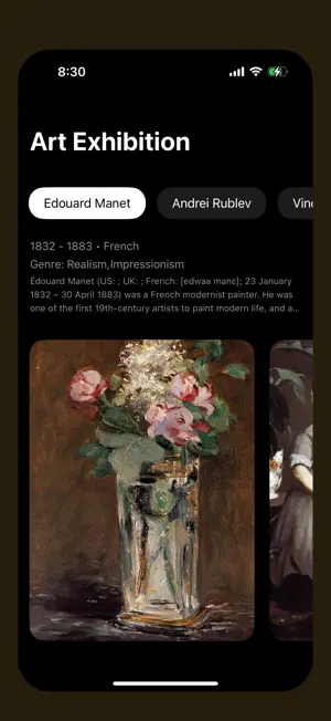 Arts - World Famous Paintings screenshot 4