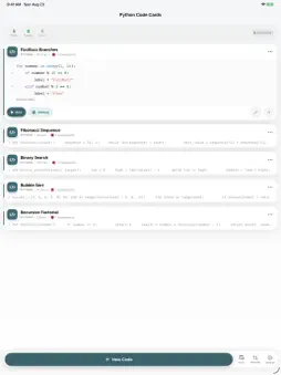 Python Code Cards screenshot 16