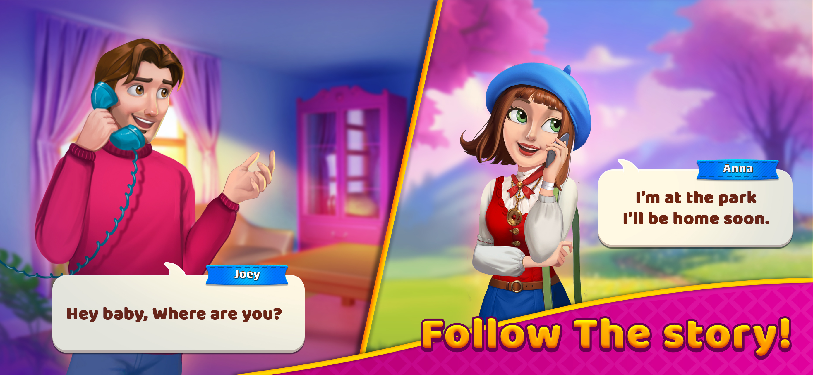 Anna's Garden: Match 3 Puzzles