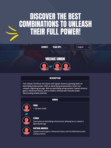 Marvel Rivals Tier List iPad screenshot