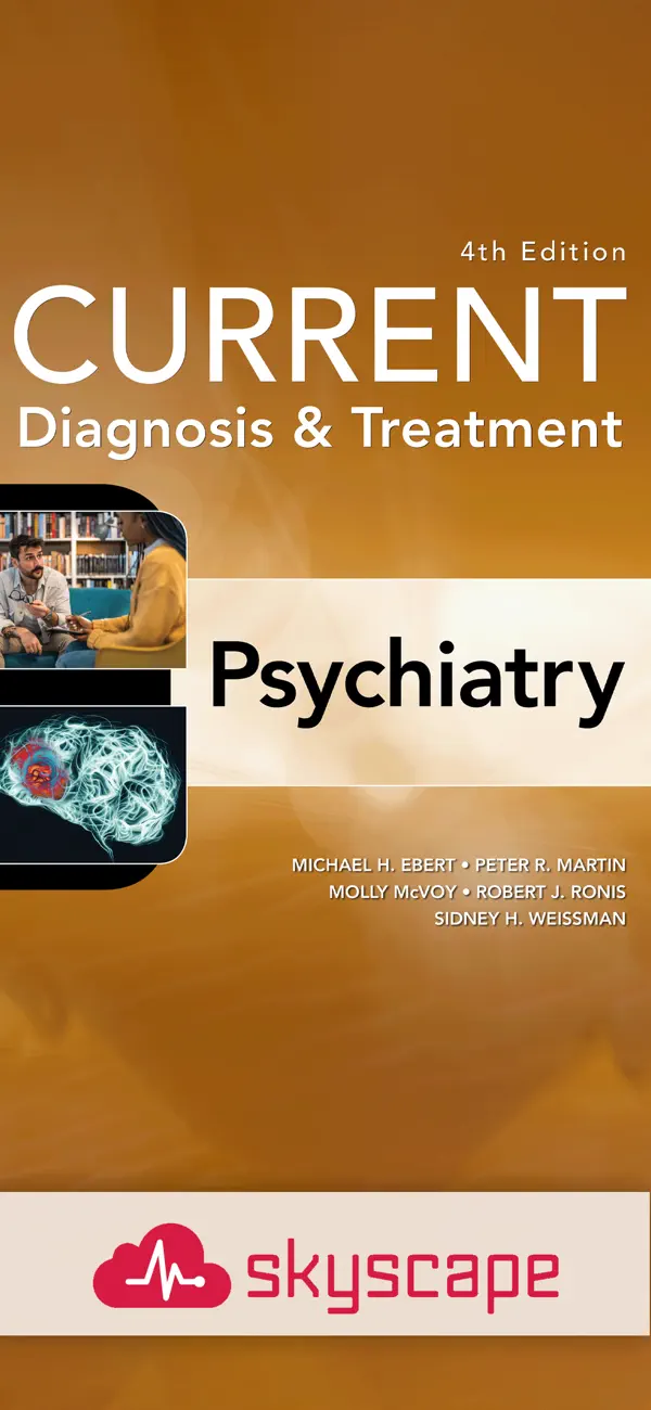 Screenshot #1 pour CURRENT Dx Tx Psychiatry
