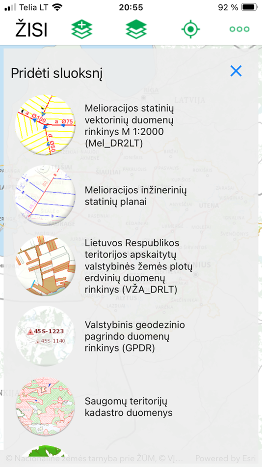 #2. ŽISIS (iOS) Podle: Valstybes imone Valstybes zemes fondas