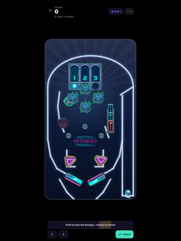 Tiltora: Retro Pinball Arcade iPad screenshot