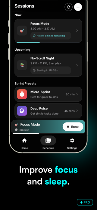 Flowstate: Block Apps & Focus Screenshot 3 of 7