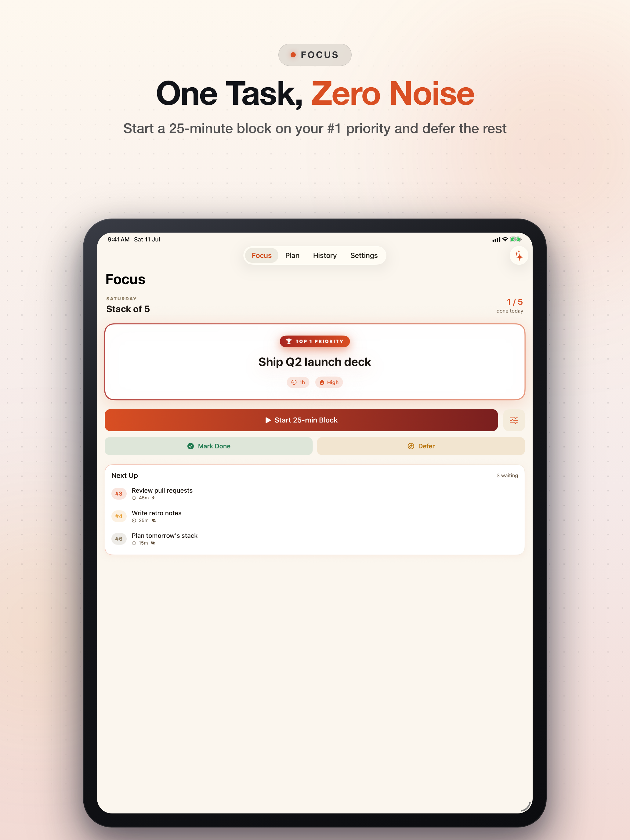 PriorityStack: Top Six screenshot 7
