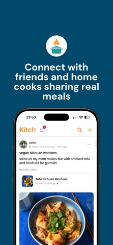 Kitch - Social Cooking Screenshot 1 of 7