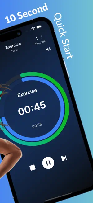 EZ HIIT Workout Interval Timer screenshot 2