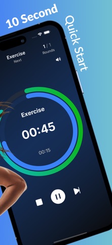 EZ HIIT Workout Interval Timer Screenshot 2 of 8