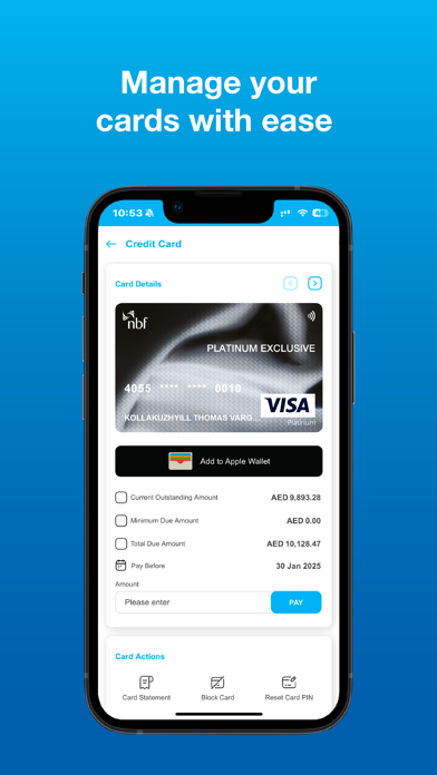 NBF Direct App Screenshot