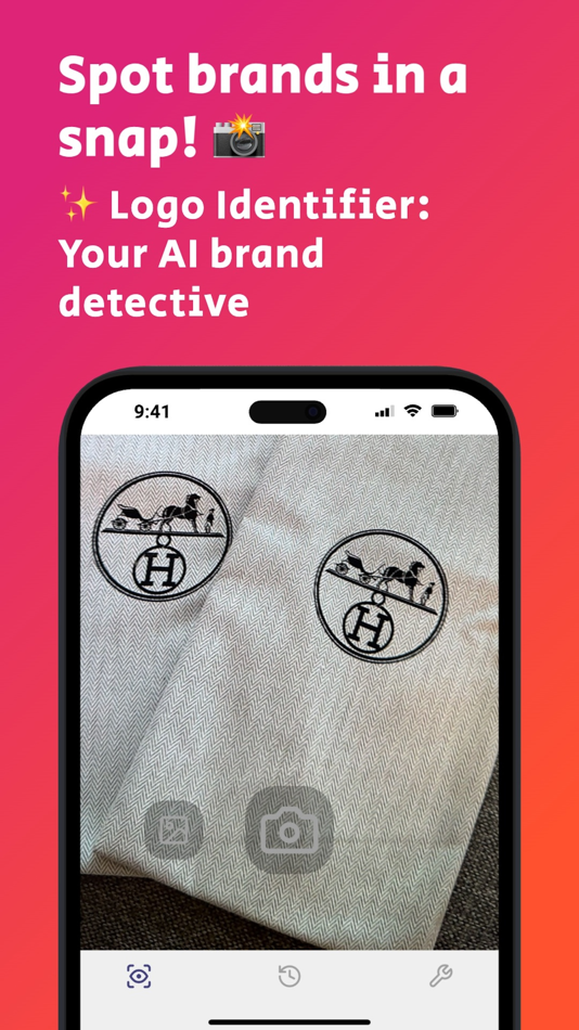 #1. Logo Identifier,Brand Scanner (iOS) Podle: 俊丹 曹