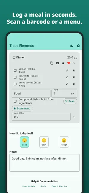 Trace Elements screenshot 2
