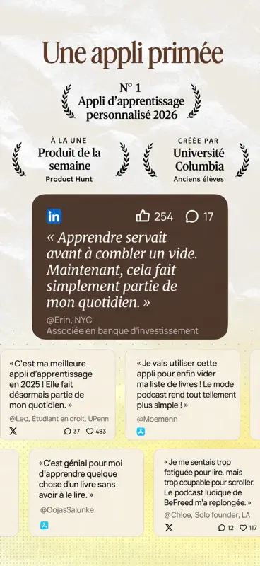 BeFreed : Plus intelligent screenshot 7 of 7